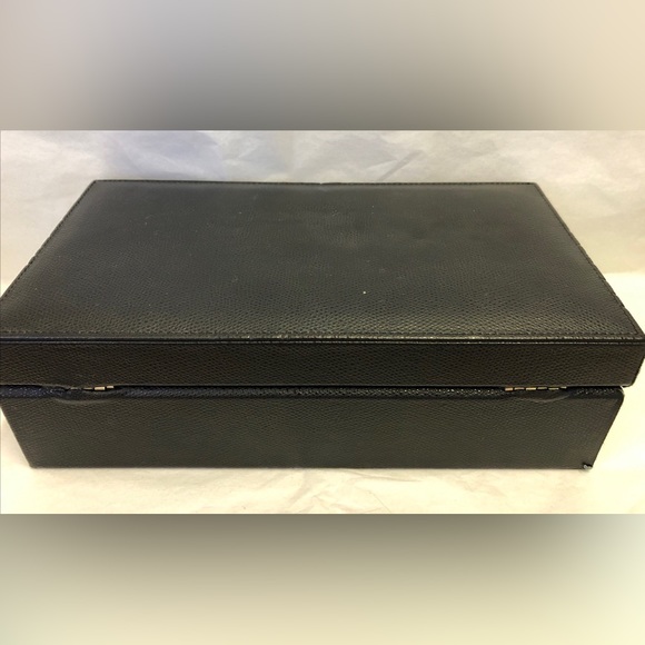 Renzo Romagnoli Luxury Leather Small Poker Set Made in Italy - Picture 5 of 6